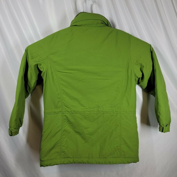 LL Bean Womens Polartec Thinsulate Fleece Coat Medium Petite 0BDX4 EUC - Picture 3 of 8